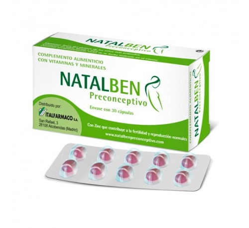 NATALBEN PRECONCEPTIVO 30 CAPS