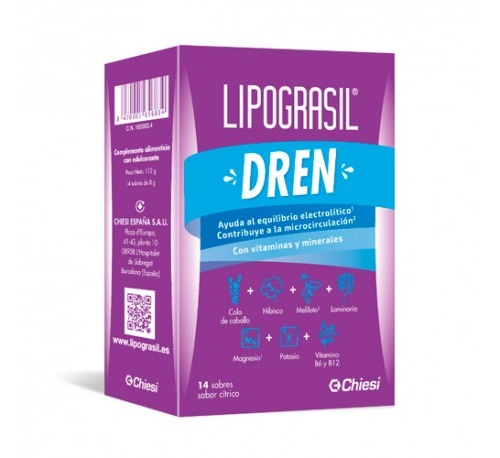 Lipograsil dren (8g 14 sobres citricos)