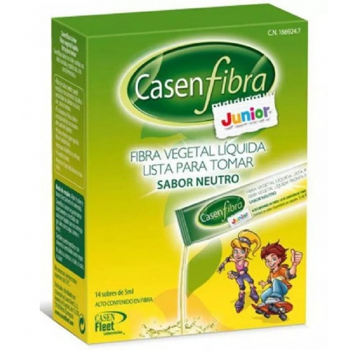 Casenfibra junior - fibra vegetal liquida (14 sobres 5 ml)