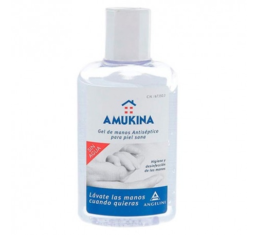 Amukina gel de manos antiseptico (80 ml)