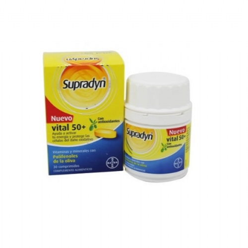 Supradyn energy 50+ (30 comprimidos)