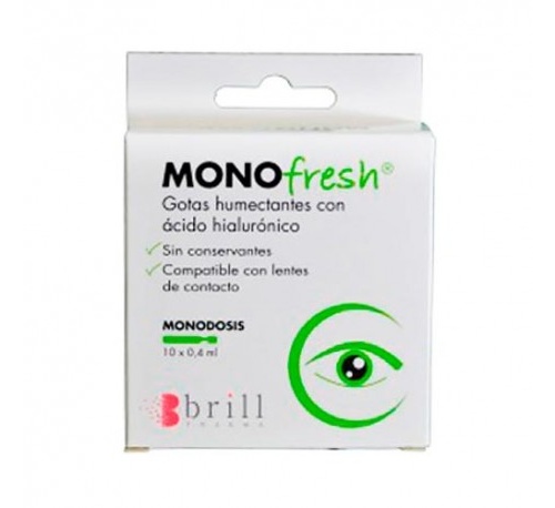 Monofresh gotas humectantes monodosis (0.4 ml 10 monodosis)