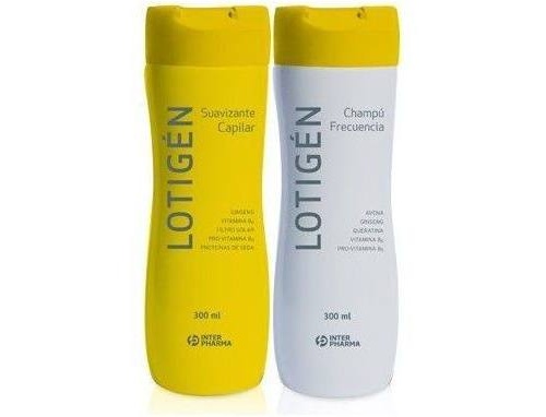 Lotigen suavizante capilar + champu frecuente (pack 100 ml+ 300 ml)