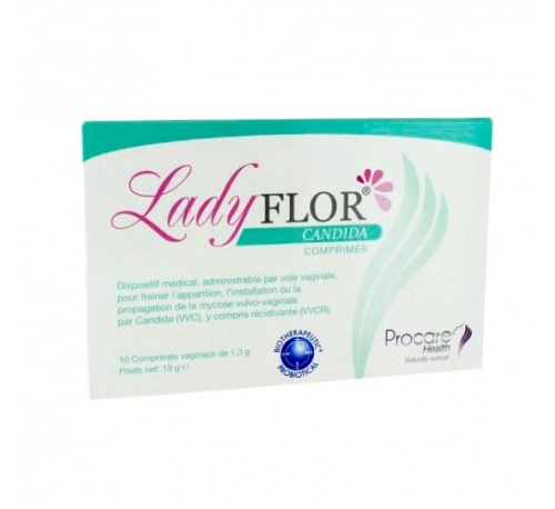 LADYFLOR CANDIDA 10 COMP VAGIN