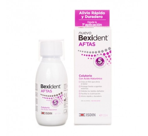 Bexident Aftas Colutorio Bucal 120 ml