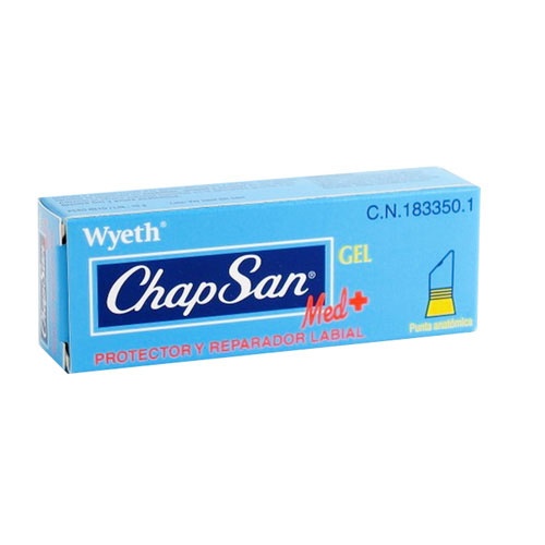 CHAP SAN MED GEL LABIAL 10 G