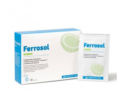 Ferrosol sobres (20 sobres)