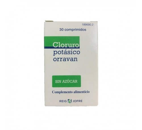 Cloruro potasico orravan (30 comp)