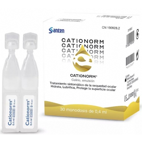 Cationorm colirio emulsion (30 monodosis 0,4 ml)