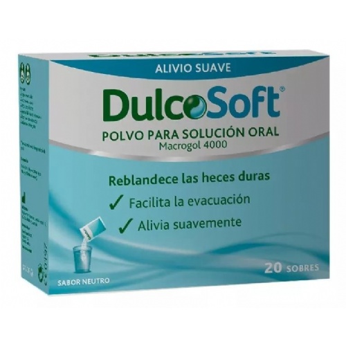 Dulcosoft polvo para solucion oral (20 sobres 10 g)