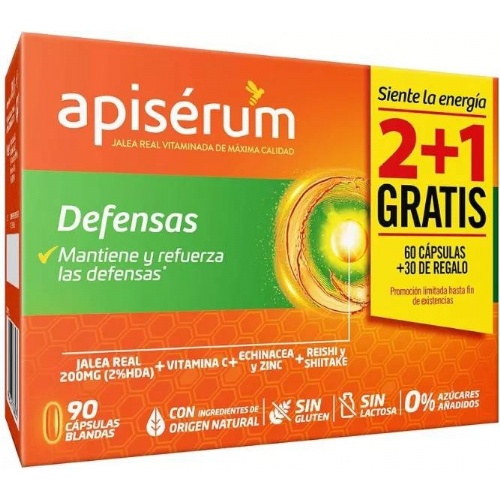 Apiserum defensa 3 x 30 capsulas