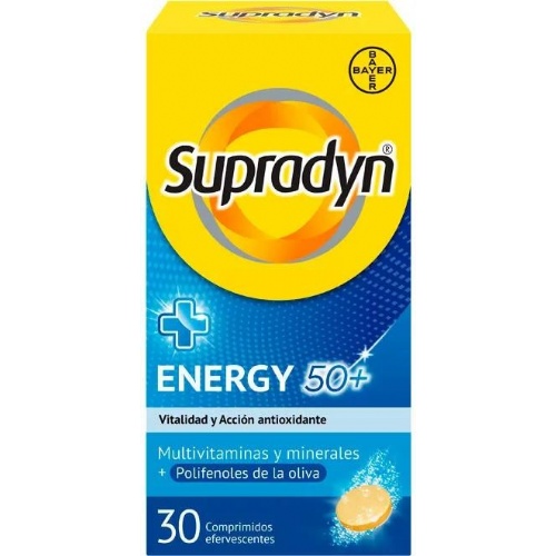 Supradyn energy 50+ (30 comprimidos efervescentes)