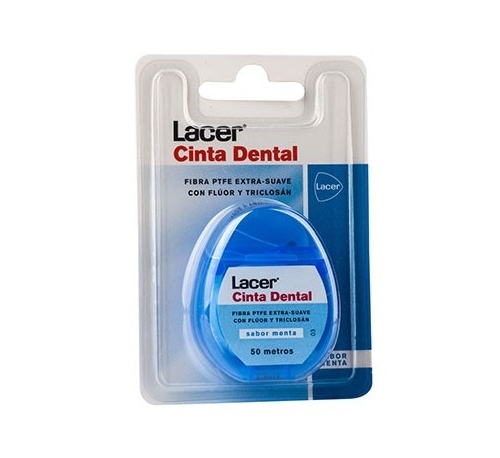 Lacer Cinta Dental Sabor Menta 50 m