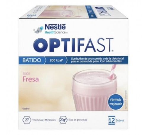 Optifast batido (54 g 9 sobres fresa)