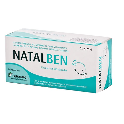 NATALBEN 30 CAPSULAS