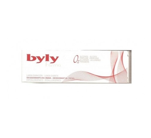 Byly farma crema desodorante (30 ml sin perfume)