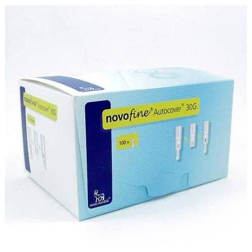 Aguja de insulina - novofine autocover (30g (0,3 mm  x 8 mm) 100 u)