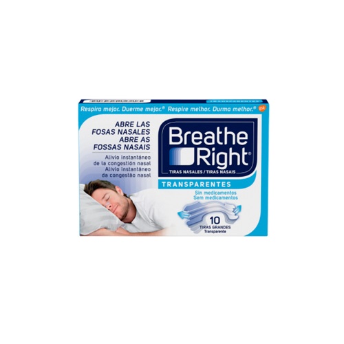 TIRAS NASAL BREATHE TRAN L 10