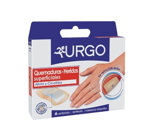 Urgo quemadura (hidrocoloide 6 u)