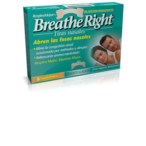 Breathe right - tira adh nasal balsamica (t- gde 8 u)