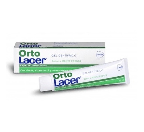 OrtoLacer Gel Dentífrico Sabor Menta 75 ml