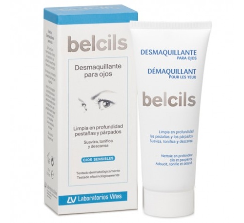 Belcils gel desmaquillante ojos con azuleno (gel 75 ml)