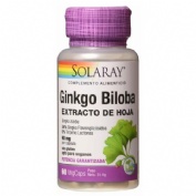 Ginkgo biloba 60 capsulas 60mg solaray