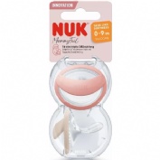 Chupete silicona - nuk mommy feel (0 - 9 meses 1 unidad color rojo)