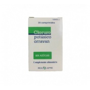 Cloruro potasico orravan (30 comp)