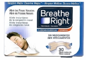 Breathe Right Clásicas Grandes 30 tiras nasales