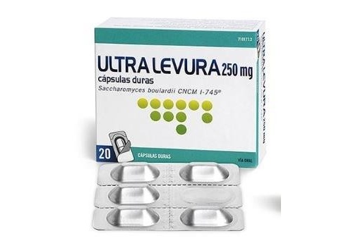 ULTRA-LEVURA 250 MG CAPSULAS DURAS, 10 cápsulas