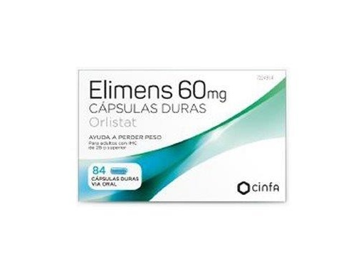 ELIMENS 60 MG CAPSULAS DURAS, 84 cápsulas (Blister)