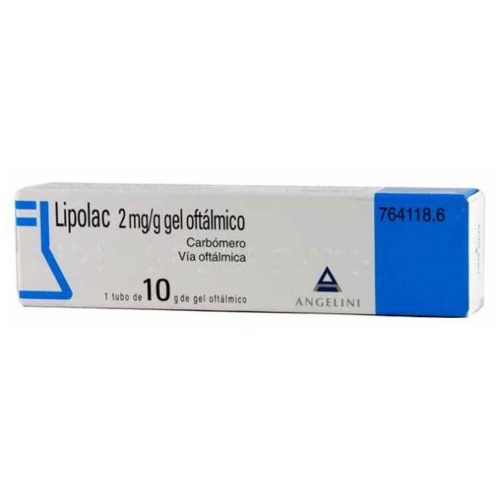 LIPOLASIC 2 mg/g GEL OFTALMICO , 1 tubo de 10 g