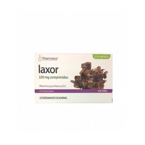 LAXOR 320 MG COMPRIMIDOS., 24 comprimidos