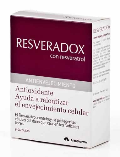 Resveradox con resveratrol (30 caps)