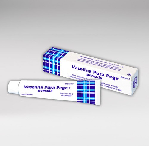 VASELINA PURA PEGE POMADA , 1 tubo de 33 g