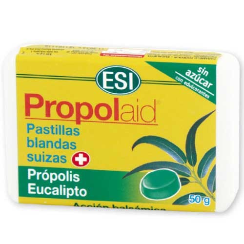 Propolaid pastilla blanda (1 envase 50 g sabor eucaliptus)