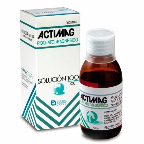 ACTIMAG 400 MG/ML SOLUCION ORAL, 1 frasco de 100 ml