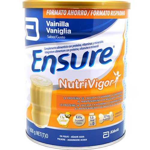 Ensure nutrivigor (1 lata 850 g sabor vainilla)