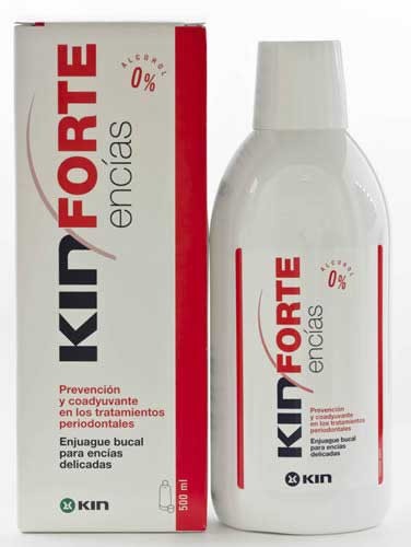 Kin forte encias enjuague bucal (1 frasco 500 ml)