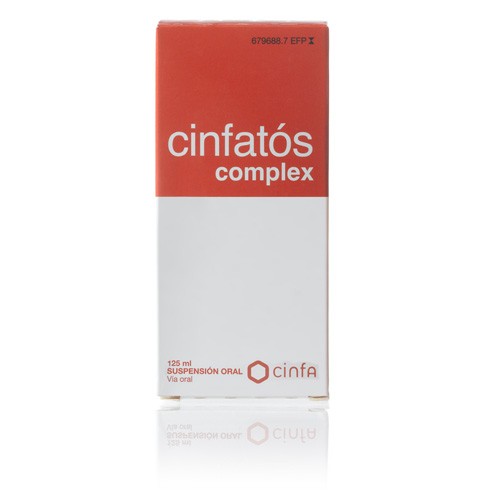 CINFATOS COMPLEX suspensión oral , 1 frasco de 125 ml